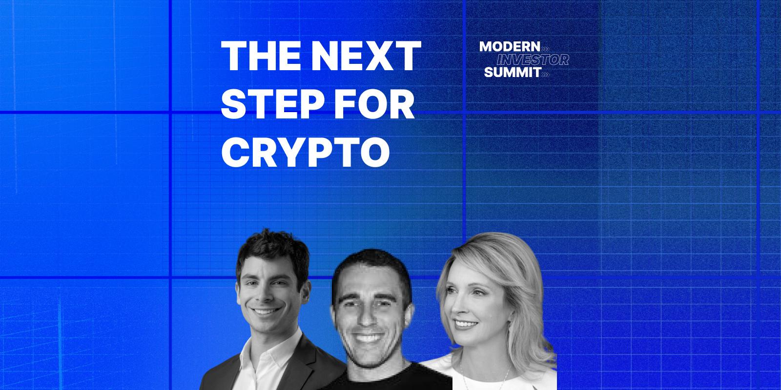 The Next Step For Crypto
